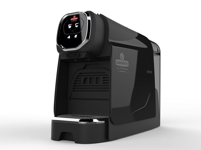 Covim Macchina da caffè Superba CS120 nera Capitani per Capsule Superba