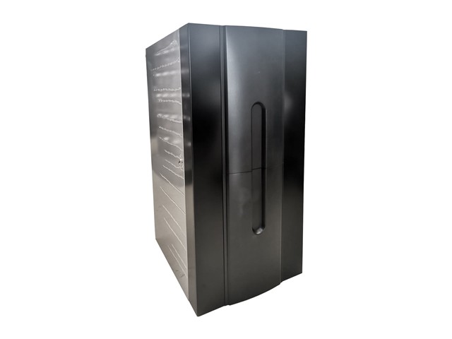 Mobiletto attrezzato argento / nero Solista Necta