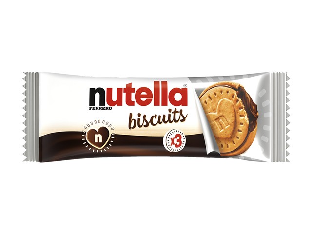 NUTELLA BISCUITS Ferrero 41,4 gr, confezione 5 pz