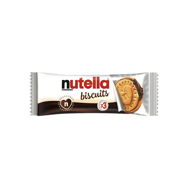 NUTELLA BISCUITS Ferrero 41,4 gr, confezione 5 pz