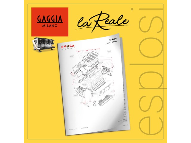 PDF Esplosi Gaggia tradizionali La Reale
