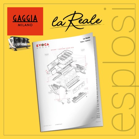 PDF Esplosi Gaggia tradizionali La Reale