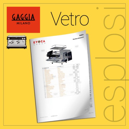 PDF Esplosi Gaggia tradizionali Vetro