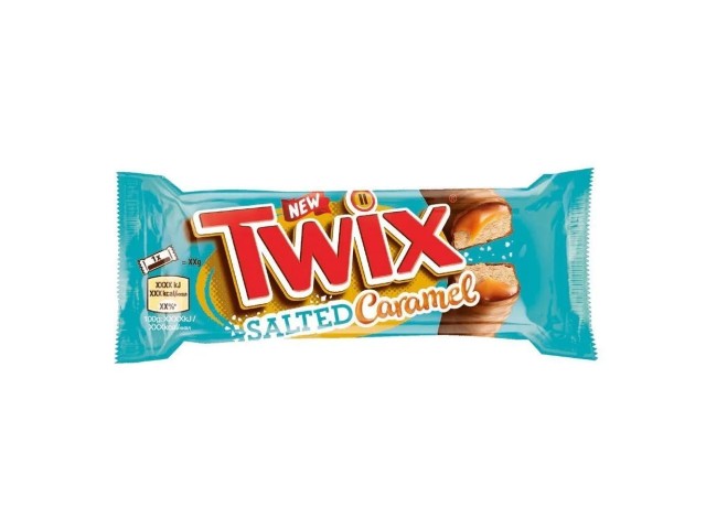 TWIX CARAMELLO SALATO 46 gr, mars confezione 32 pz