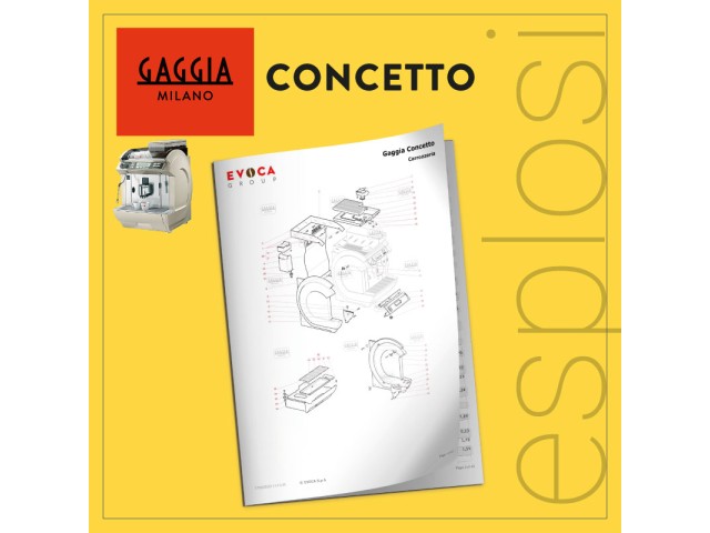 PDF Esplosi Gaggia tradizionali Concetto