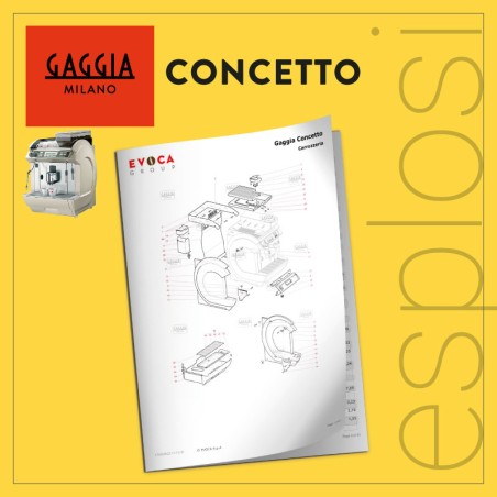 PDF Esplosi Gaggia tradizionali Concetto