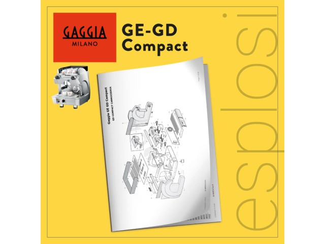 PDF Esplosi Gaggia tradizionali GE-GD Compact