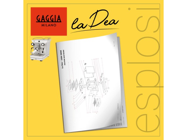 PDF Esplosi Gaggia tradizionali La Dea