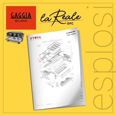 PDF Esplosi Gaggia tradizionali La Reale DFC