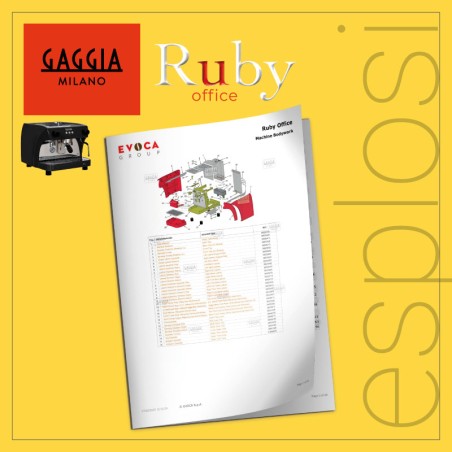 PDF Esplosi Gaggia tradizionali Ruby Office