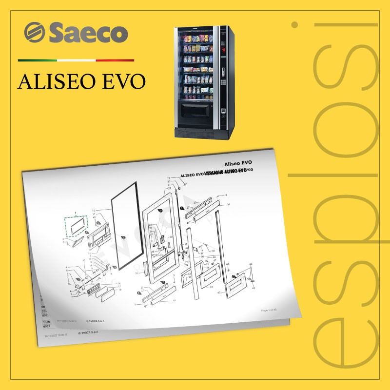 PDF Esplosi Saeco Aliseo Evo