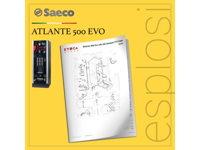 PDF Esplosi Saeco Atlante 500 EVO