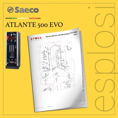 PDF Esplosi Saeco Atlante 500 EVO