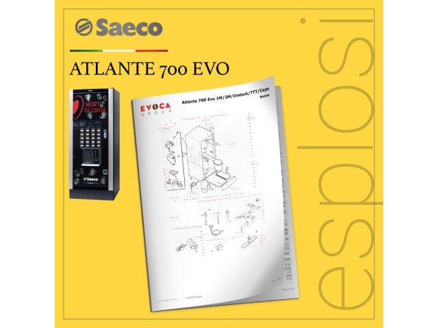 PDF Esplosi Saeco Atlante 700 EVO