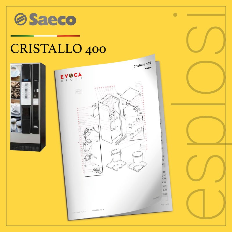 PDF Esplosi Saeco Cristallo 400