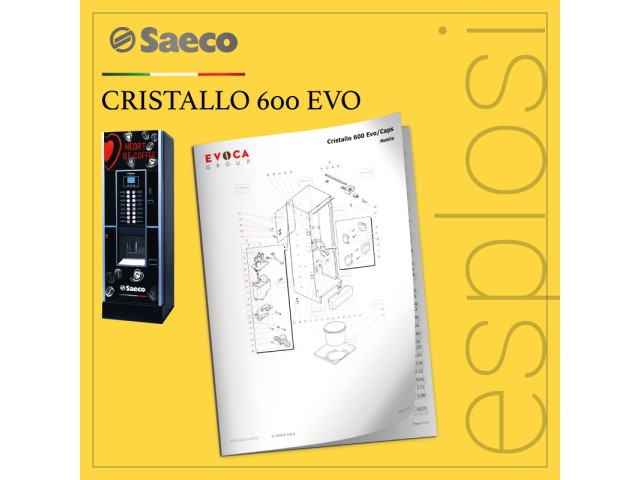 PDF Esplosi Saeco Cristallo 600 EVO