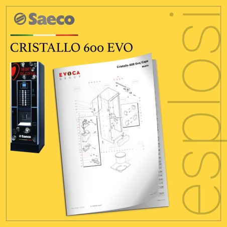 PDF Esplosi Saeco Cristallo 600 EVO
