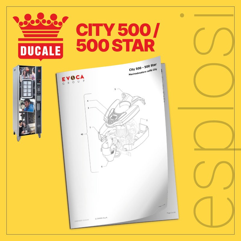 PDF Esplosi Ducale City 500 / 500 Star