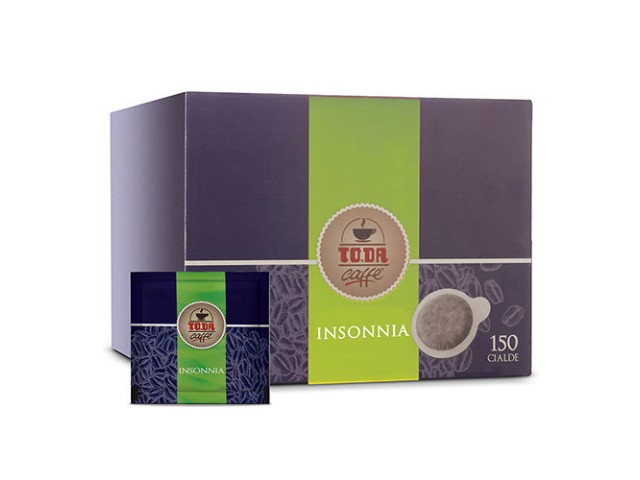 INSONNIA Toda Cialde Carta 44, 150 pz