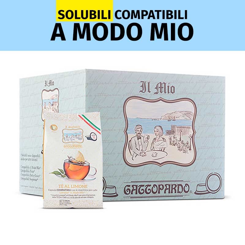 Capsule compatibili A Modo Mio The 128 pz To.Da. Caffè Capsule compatibili A Modo Mio The 128 pz To.Da. Caffè