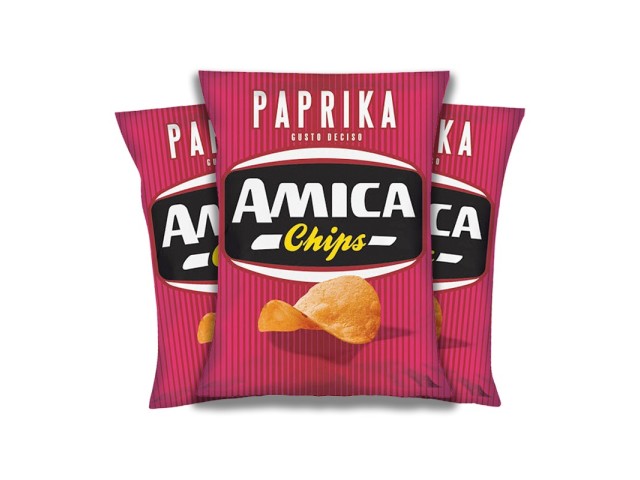 PAPRIKA patatine Amica Chips 25 gr, confezione da 28 pz