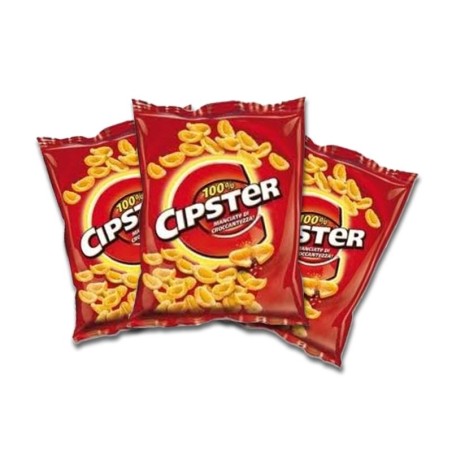CIPSTER patatine 21 gr, Mondelez confezione 50 pz
