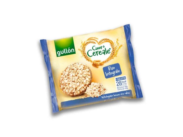 GULLON RISO INTEGRALE Galletta. Dispensa Zaniboni 27,2 gr, confezione 32 pz