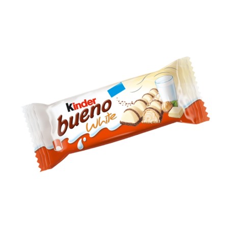 Kinder Bueno White 43 gr, confezione 30 pz
