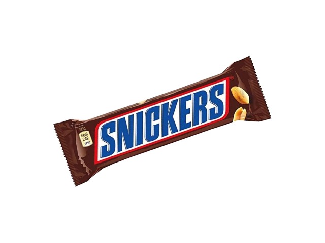 SNICKERS 50 gr, mars confezione 24 pz