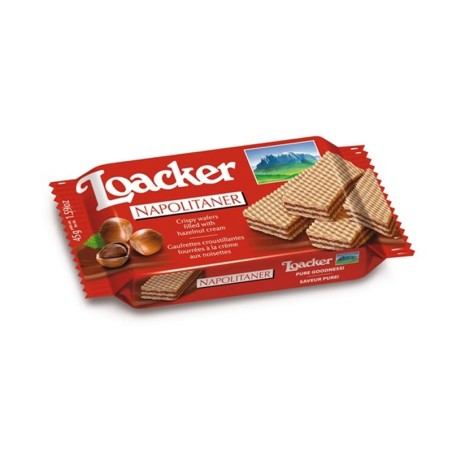 Napolitaner Loacker classici 45 gr, confezione 25 pz