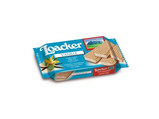 Vaniglia Loacker classici 45 gr, confezione 25 pz