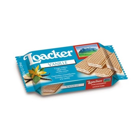 Vaniglia Loacker classici 45 gr, confezione 25 pz