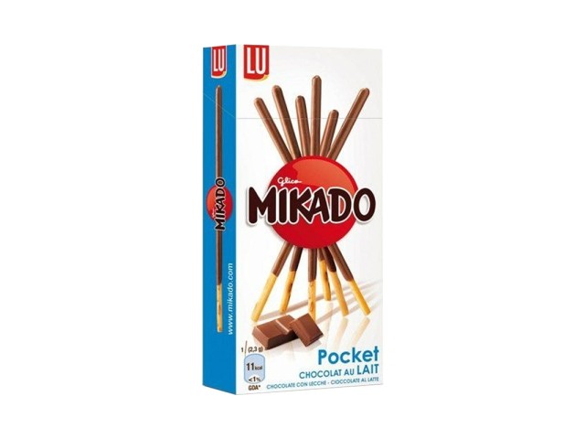 Mikado Pocket Latte 39 gr, confezione 24 pz