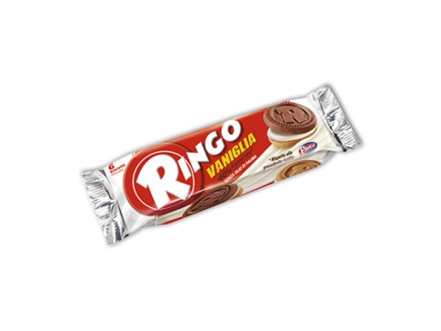 Ringo Vaniglia Expo 55 gr, 24 CF DA 6 BISCOTTI