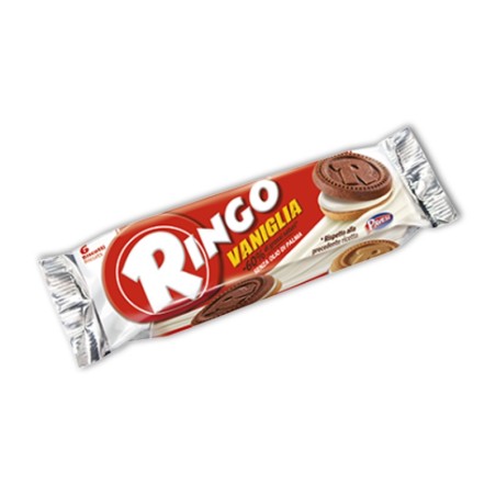 Ringo Vaniglia Expo 55 gr, 24 CF DA 6 BISCOTTI