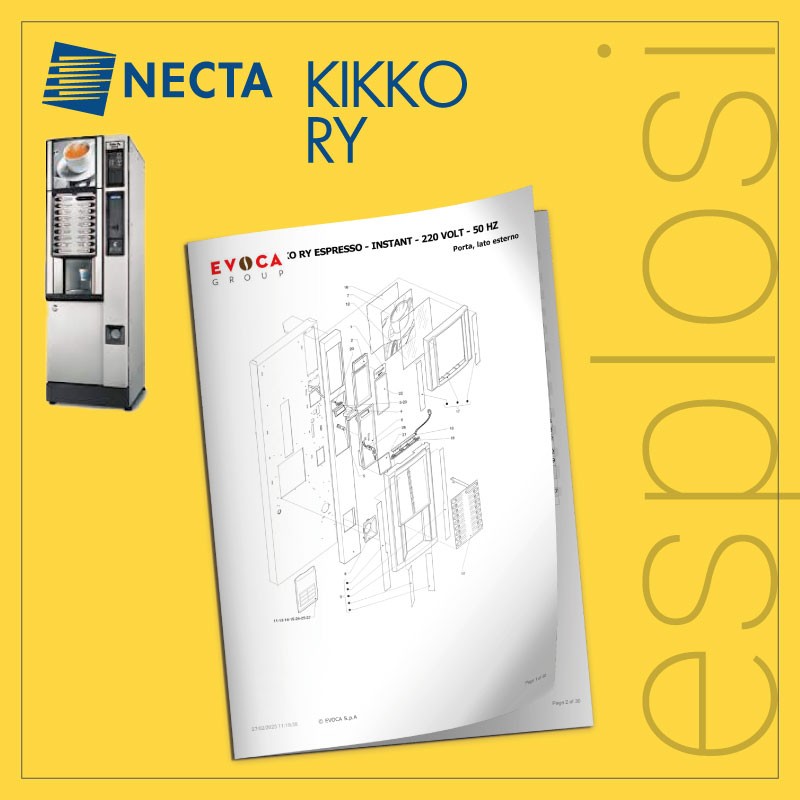 PDF Esplosi Necta Kikko Ry