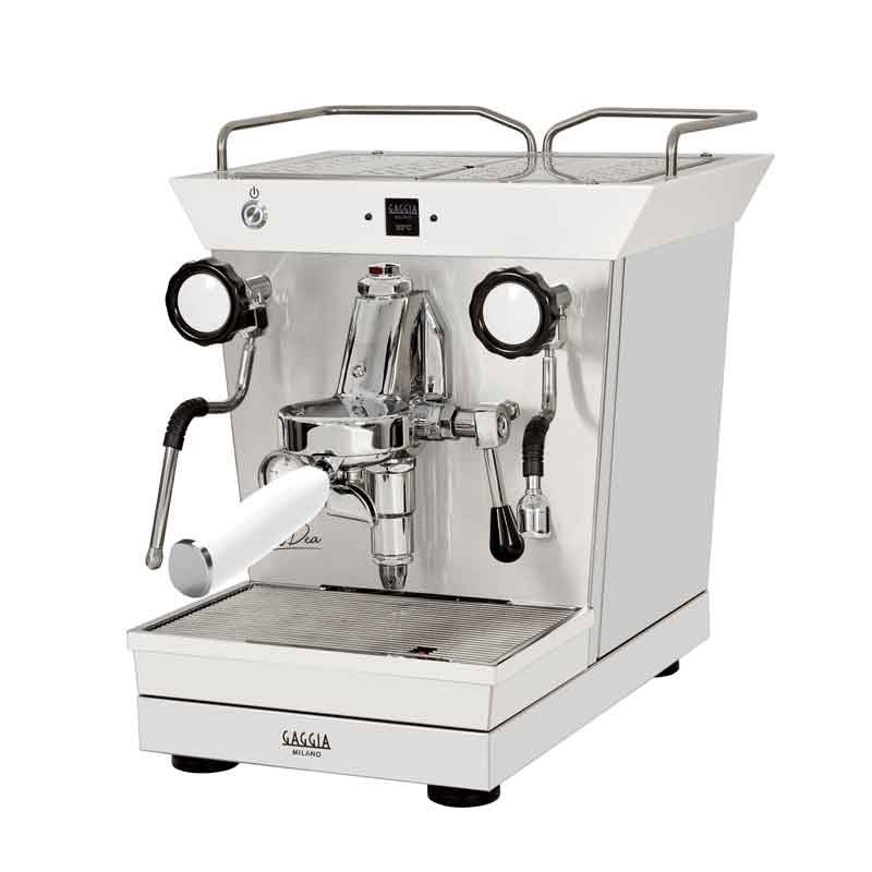 LA DEA - GAGGIA MILANO bianca, macchina da caffè manuale LA DEA - GAGGIA MILANO bianca, macchina da caffè manuale