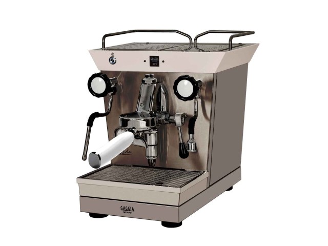 LA DEA - GAGGIA MILANO rame, macchina da caffè manuale