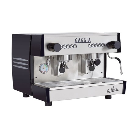 LA NERA - GAGGIA MILANO grigio-nero, macchina da caffè manuale