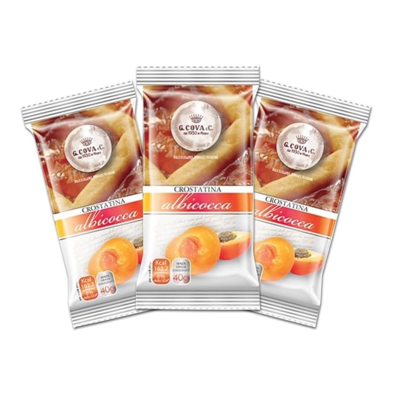 ALBICOCCA CROSTATINA 40 gr Giovanni Cova & C, confezione da 30 pz
