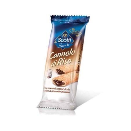 Cannolo di riso Riso Scotti Snack 25 gr, confezione 30 pz