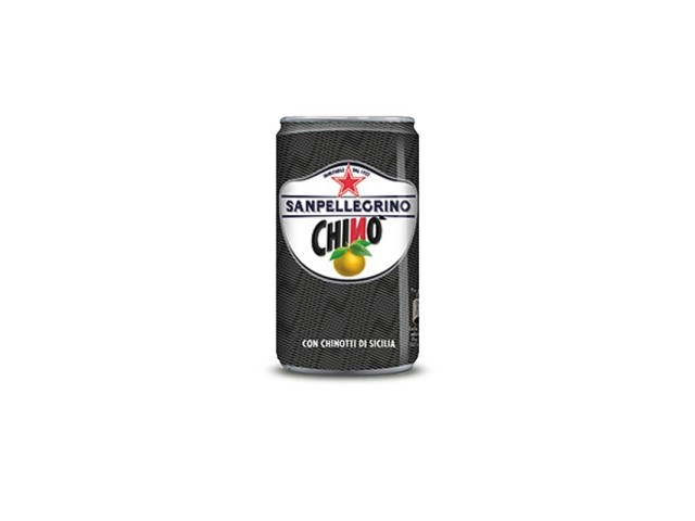 Chinotto Sanpellegrino Chinò in lattina 33 cl, confezione da 24 pezzi