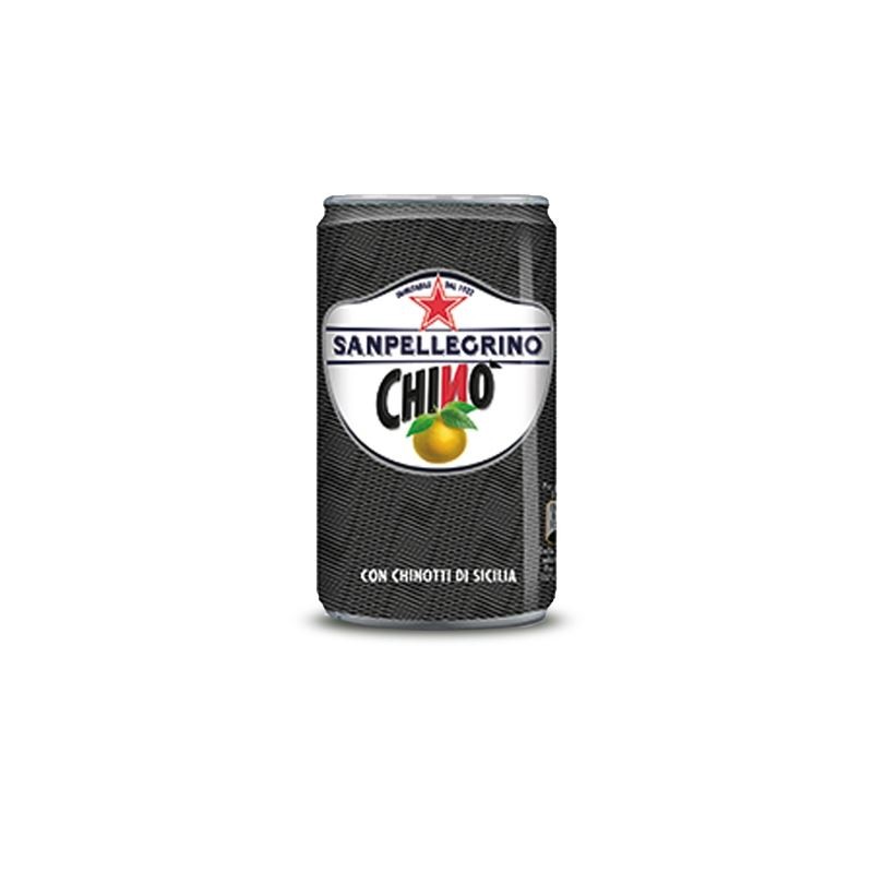 Chinotto San Pellegrino lattina 33 cl, confezione da 24 pezzi Chinotto San Pellegrino lattina 33 cl, confezione da 24 pezzi
