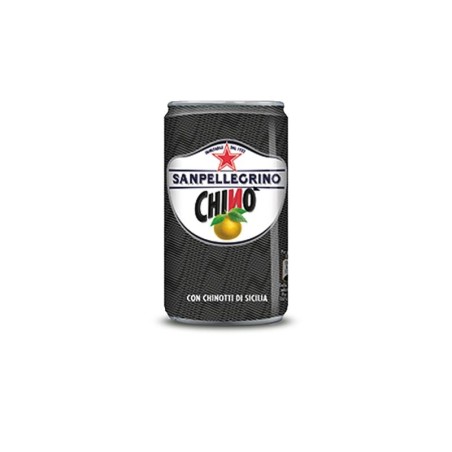 Chinotto Sanpellegrino Chinò in lattina 33 cl, confezione da 24 pezzi