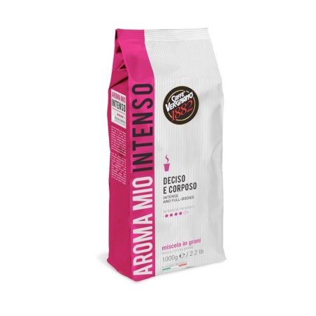 INTENSO Caffè in grani Caffè Vergnano KG 1, cartone da 6 kg
