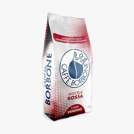 ROSSA Grani Caffè Borbone KG 1, confezione da 6 kg