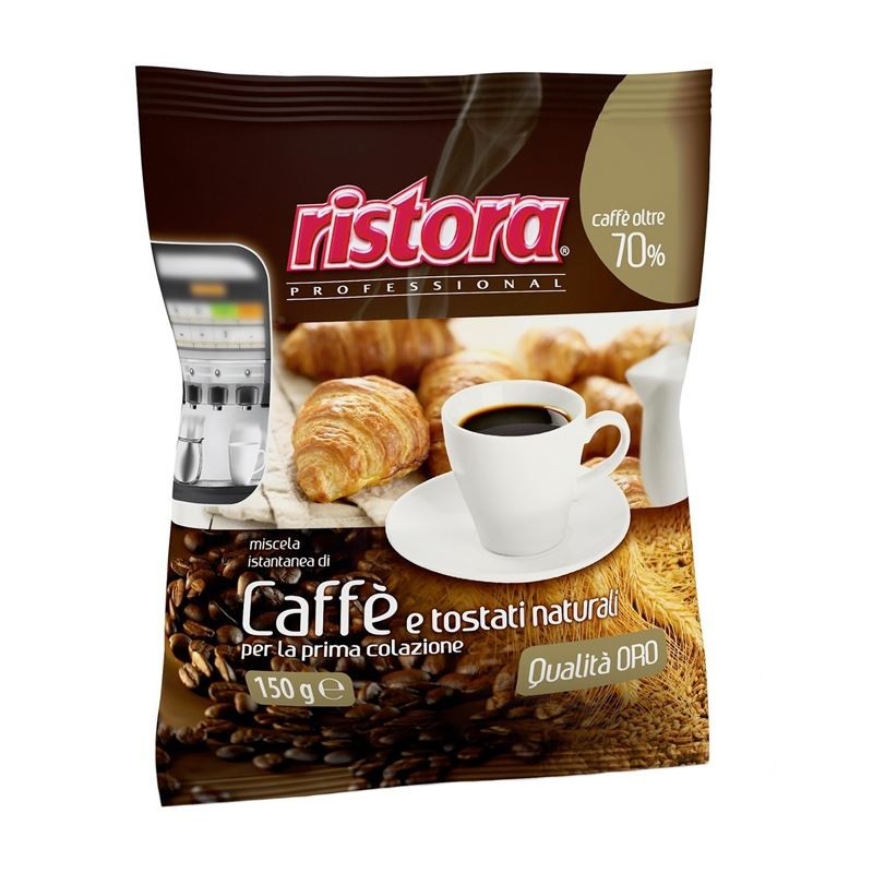MISCELA CAFFE' 70% e CEREALI 30% Ristora Solubile 1 kg