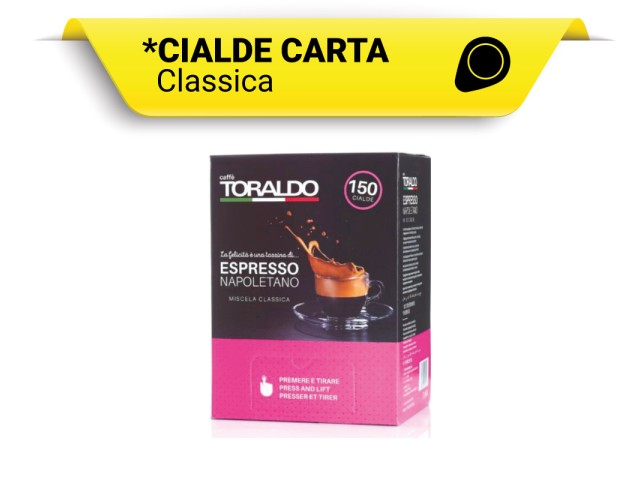CLASSICA Toraldo Caffè - Caffè in cialda 44, 150pz
