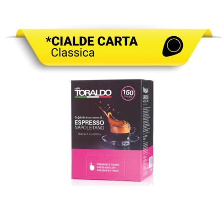 CLASSICA Toraldo Caffè - Caffè in cialda 44, 150pz