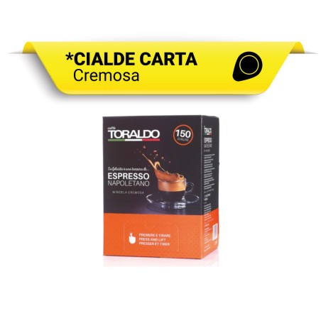 CREMOSA Toraldo Caffè - Caffè in cialda 44, 150pz
